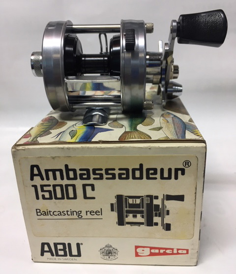 Vintage Reel made in 1981 ABU AMBASSADEUR 1500C