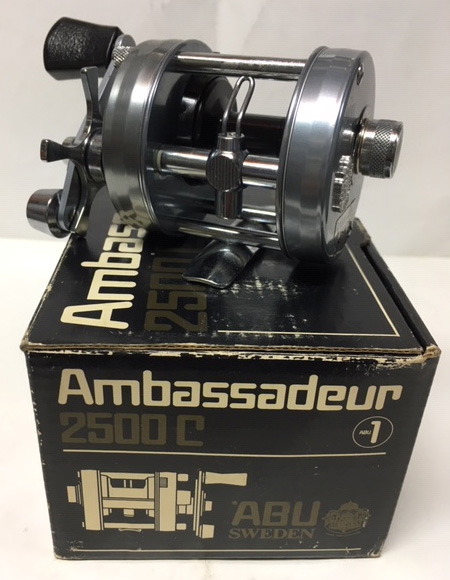 Vintage Reel made in 1980 ABU AMBASSADEUR 2500C