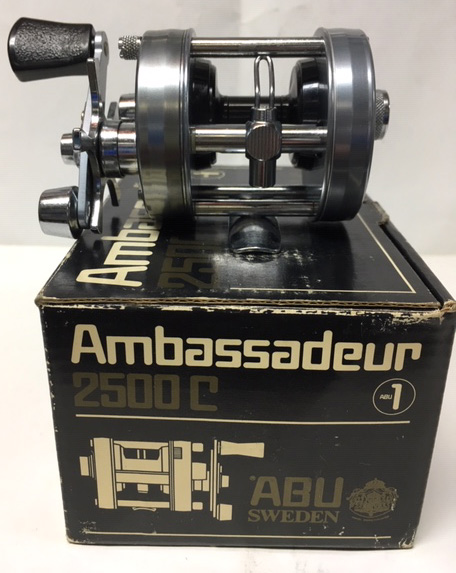 Vintage Reel made in 1980 ABU AMBASSADEUR 2500C