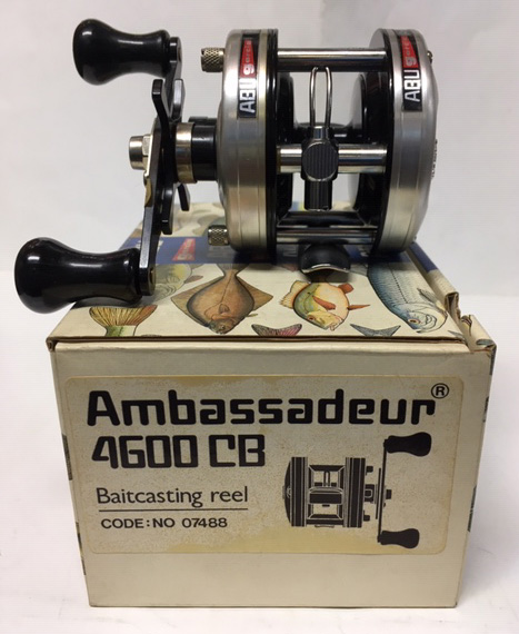 Abu Garcia Ambassadeur 4600 CB Fishing Reel. Made in Sweden. W