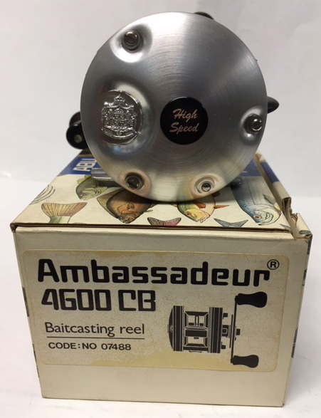 abu garcia ambassadeur 4600cb Vintage Reel made in 1982 ABU AMBASSADEUR 4600CB
