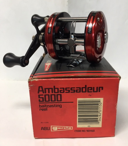 Vintage Reel made in 1984 ABU AMBASSADEUR 5000