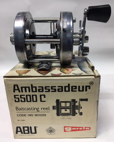 Vintage Reel made in 1983 ABU AMBASSADEUR 5500C