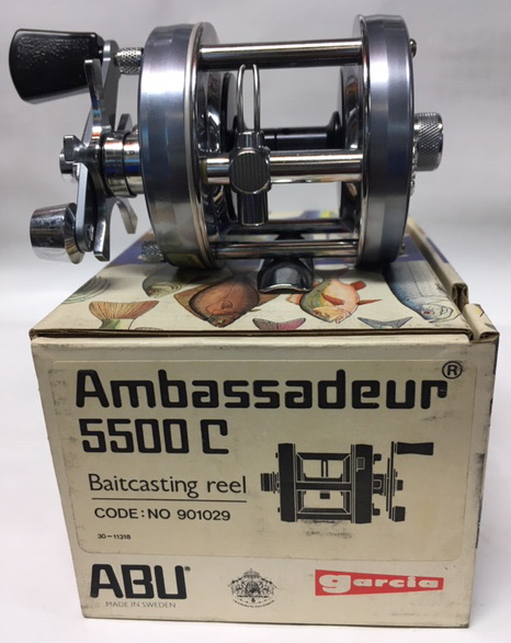 Vintage Reel made in 1983 ABU AMBASSADEUR 5500C