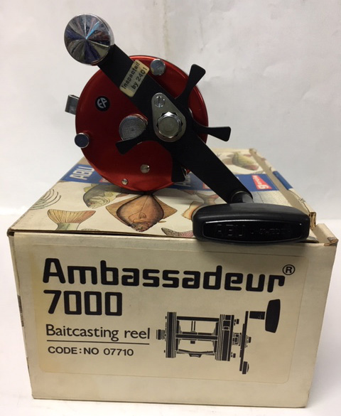 Vintage Reel made in 1983 ABU AMBASSADEUR 7000 Vintage Reel made in 1983 ABU AMBASSADEUR 7000