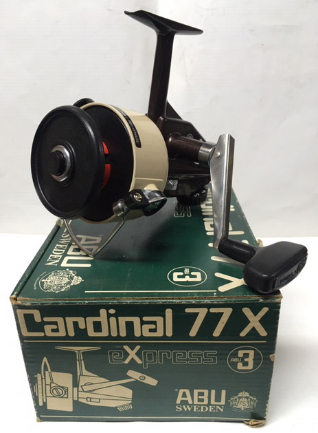 Vintage Reel made in 1978 ABU CARDINAL 77X