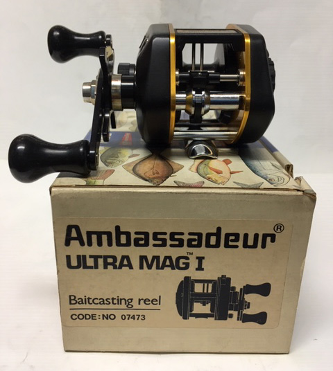 Vintage Reel made in 1983 ABU AMBASSADEUR ULTRA MAG Ⅰ