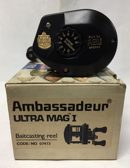 Vintage Reel made in  ABU AMBASSADEUR ULTRA MAG Ⅰ
