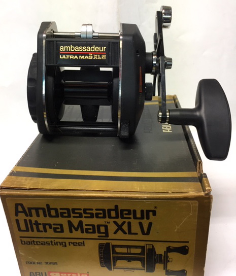 Vintage Reel made in  ABU AMBASSADEUR ULTRA MAG XL V